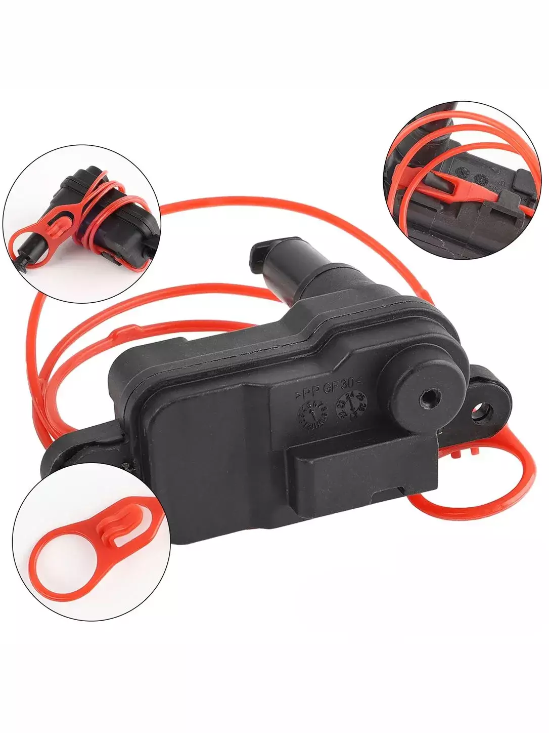 Моторчик замок лючка бензобака для audi 8V0862153